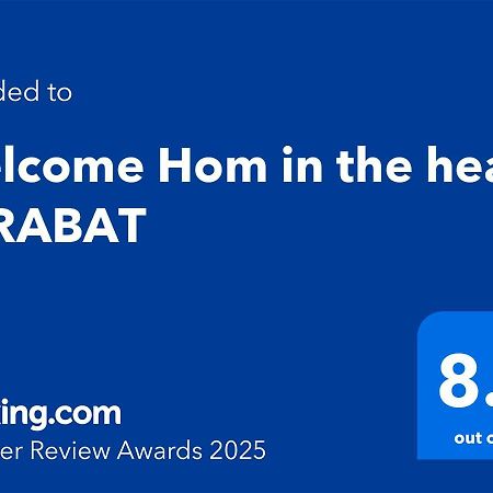 Welcome Hom In The Heart Of Rabat Exterior foto
